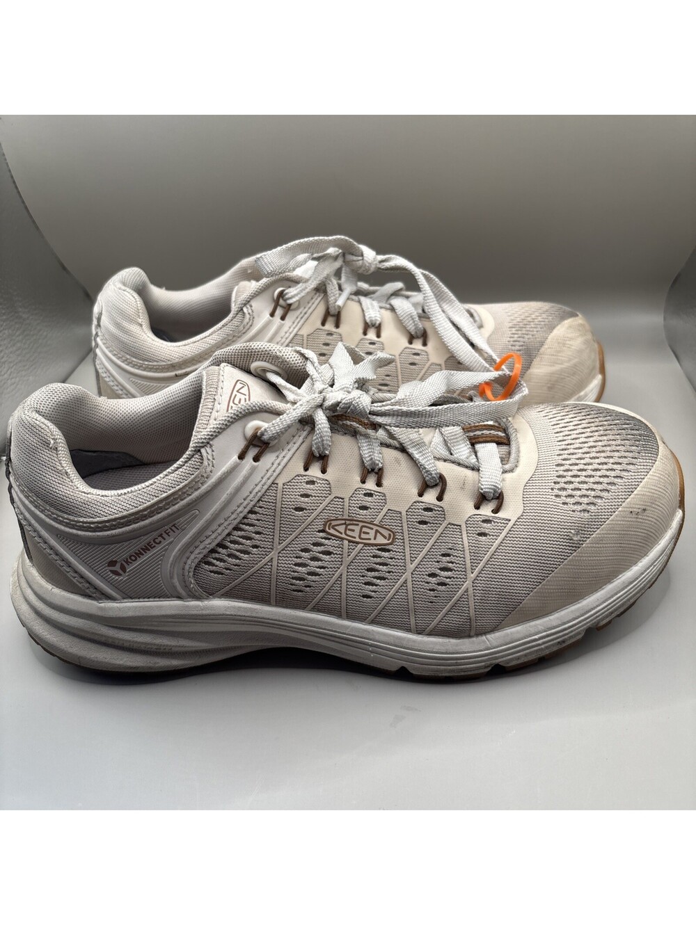 KEEN White KonnectFit Utility Work Shoes